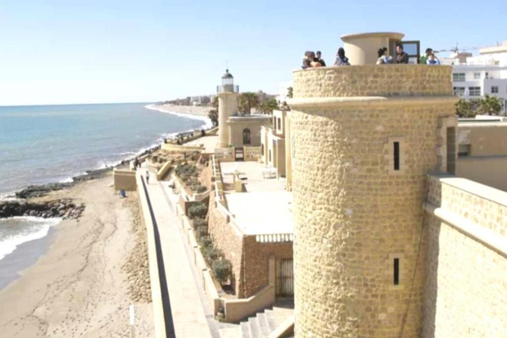 A 600 M De La Playa Y El Castillo Santa Ana Roquetas de Mar Eksteriør billede